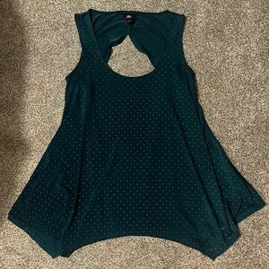 Rock & Republic Flowly Studded Top